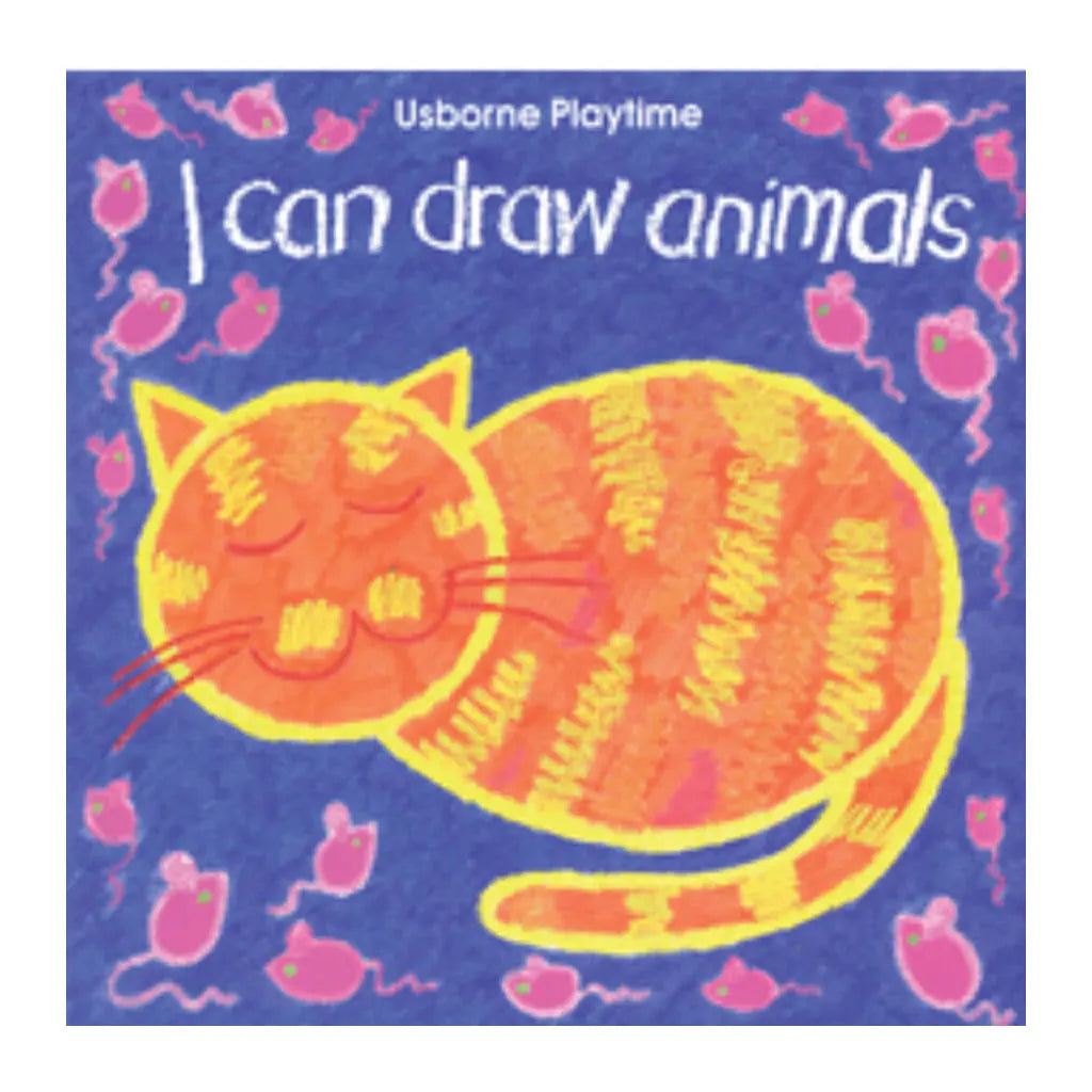 Usborne I Can Draw Animals (Playtime Series)