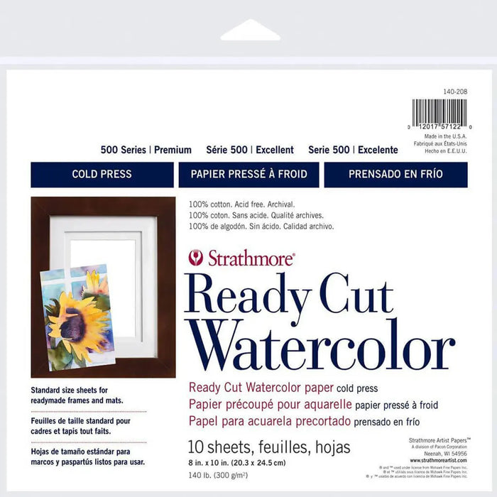 Ready Cut Wc Cold Press 8X10