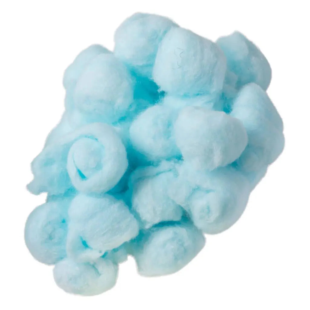 Craft Fluffs 100 Per Bag Blue