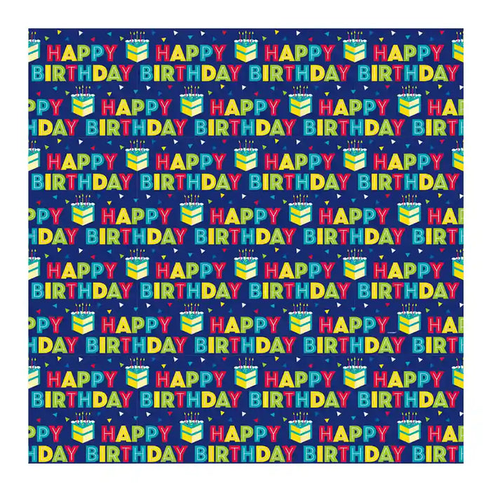 Peppy Birthday Gift Wrap