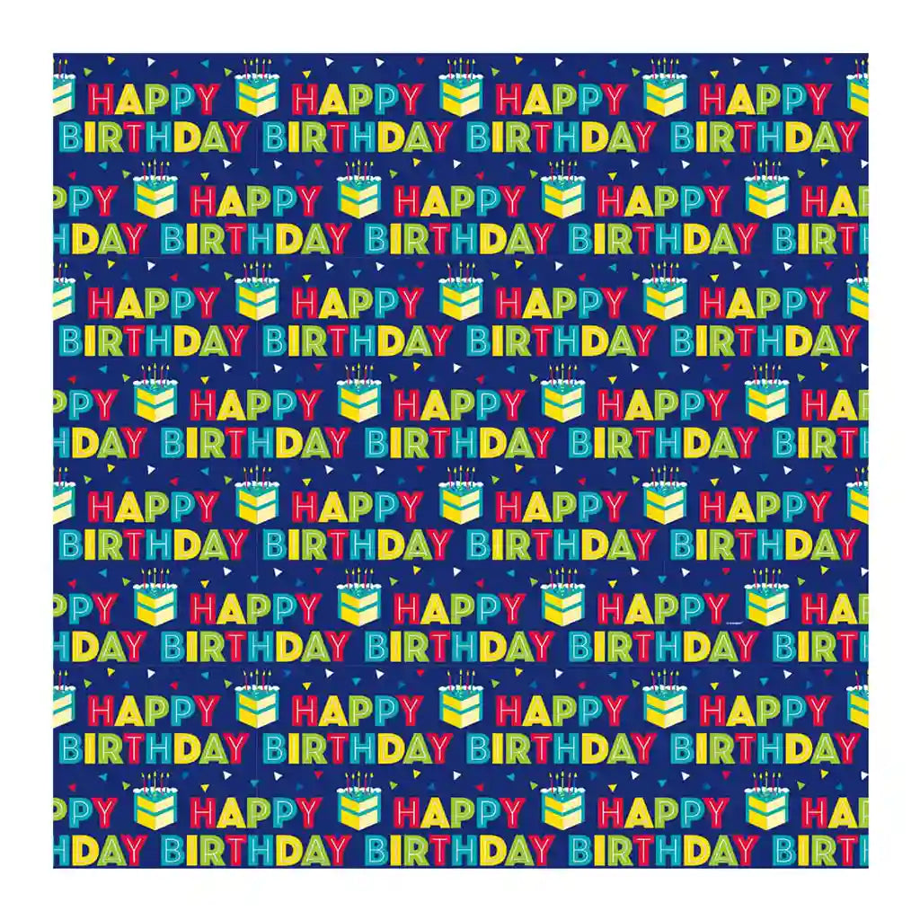 Peppy Birthday Gift Wrap