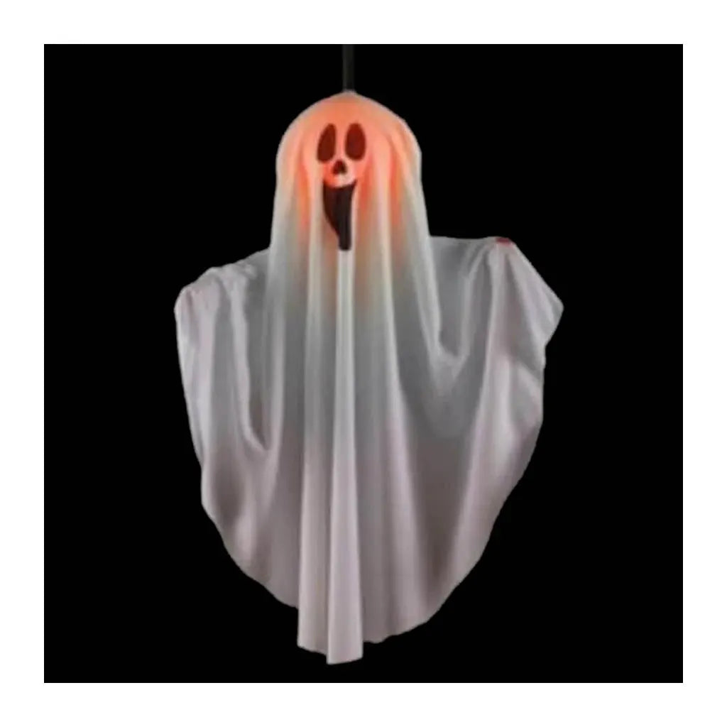 Hanging Color Change Ghost Happy Smile 20in