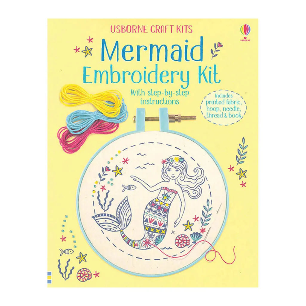Embroidery Kit: Mermaid