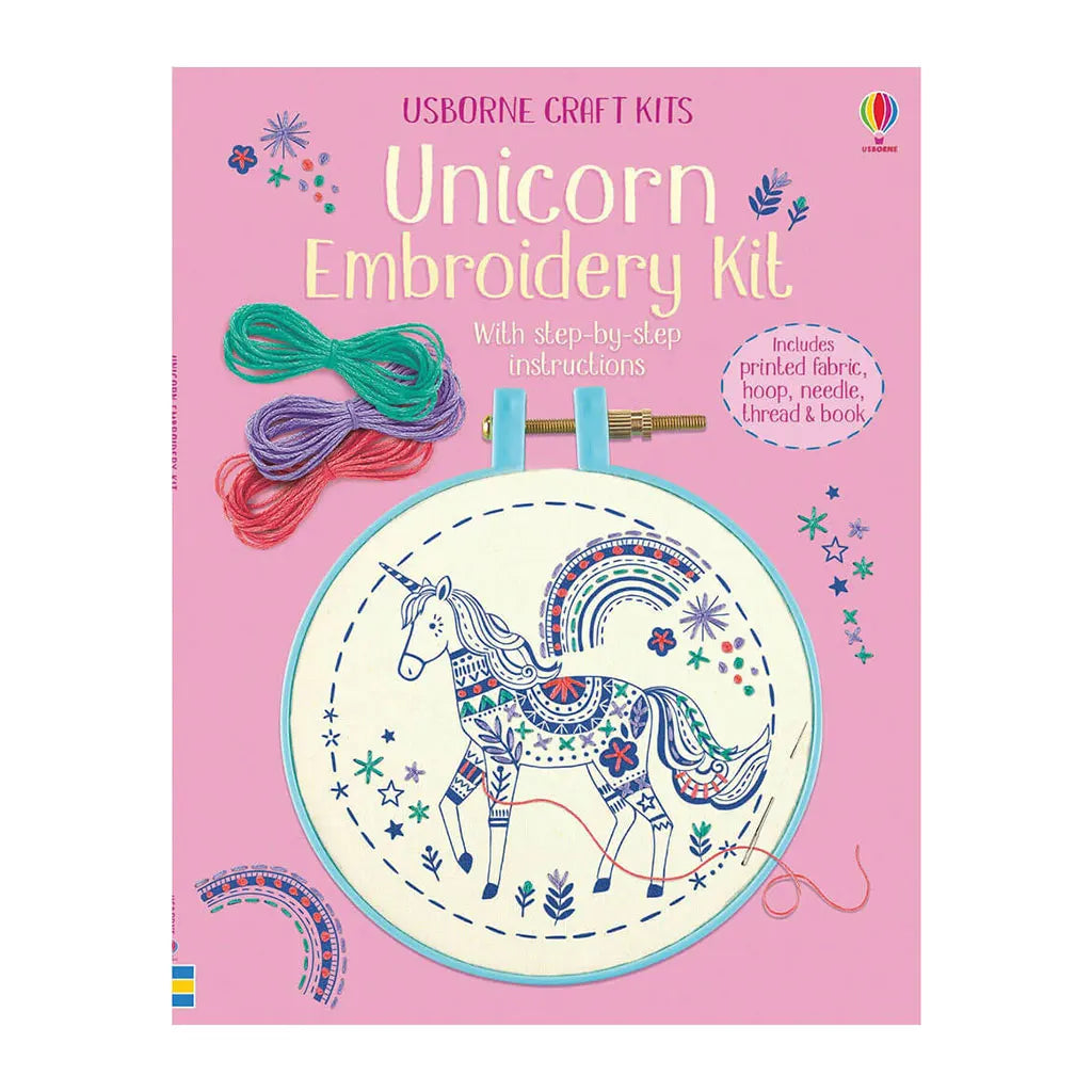 Embroidery Kit: Unicorn
