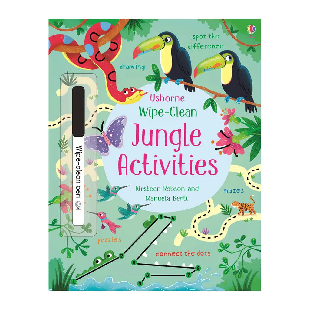 Wipe-Clean Jungle Activities