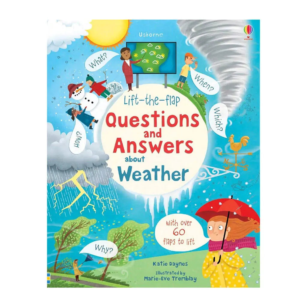 Usborne Lift-The-Flap Questions And Answers About Weather