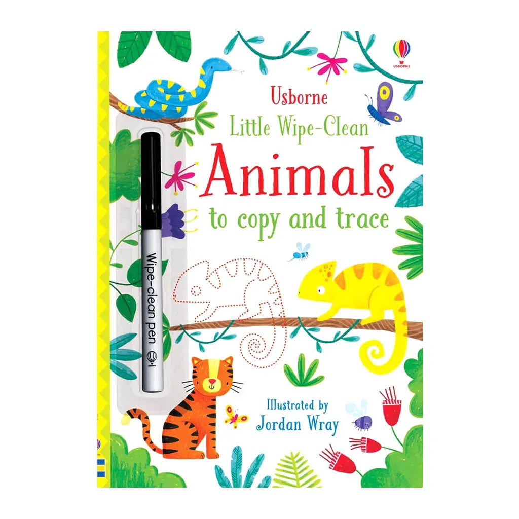 Little Wipe-Clean Animals to Copy and Trace