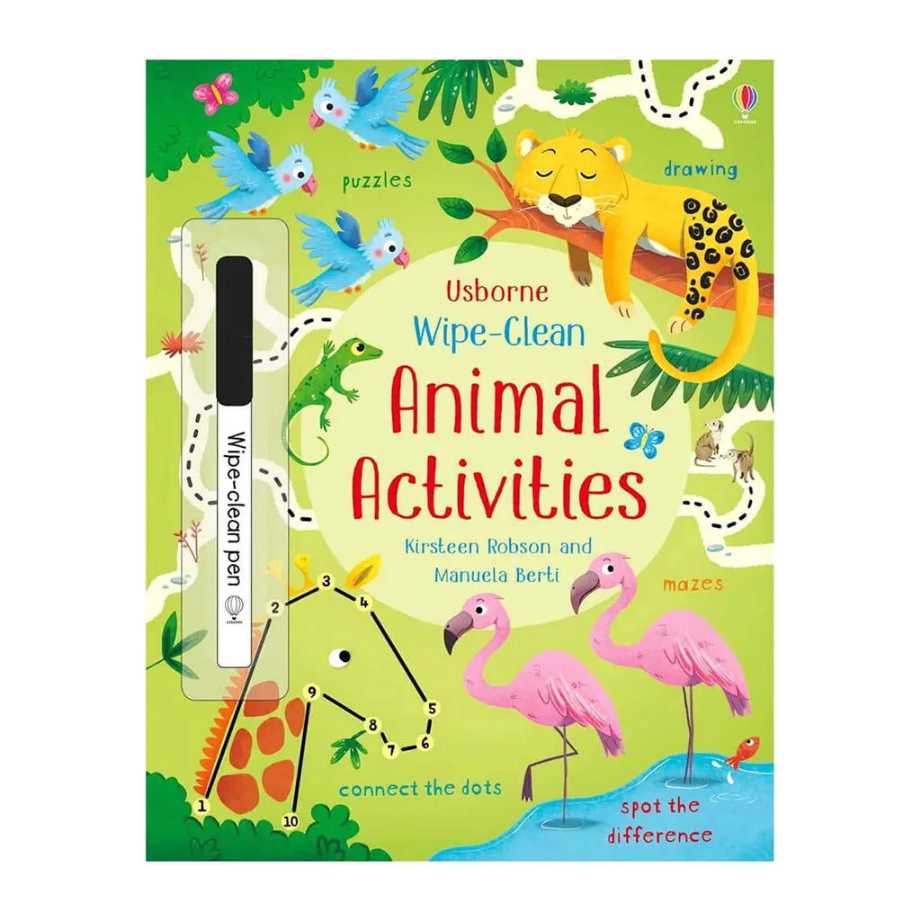 Wipe-Clean Animal Activities