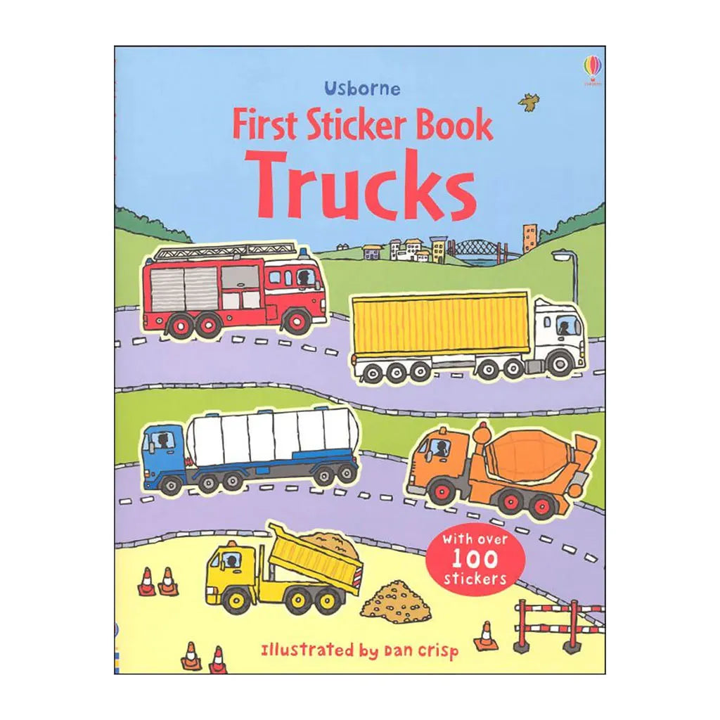 First Sticker Book Trucks