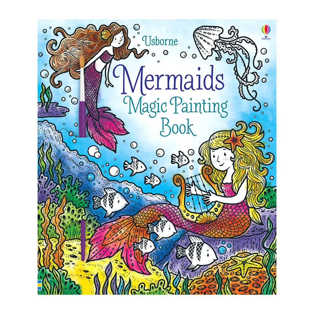 Mermaids Magic Painting Book