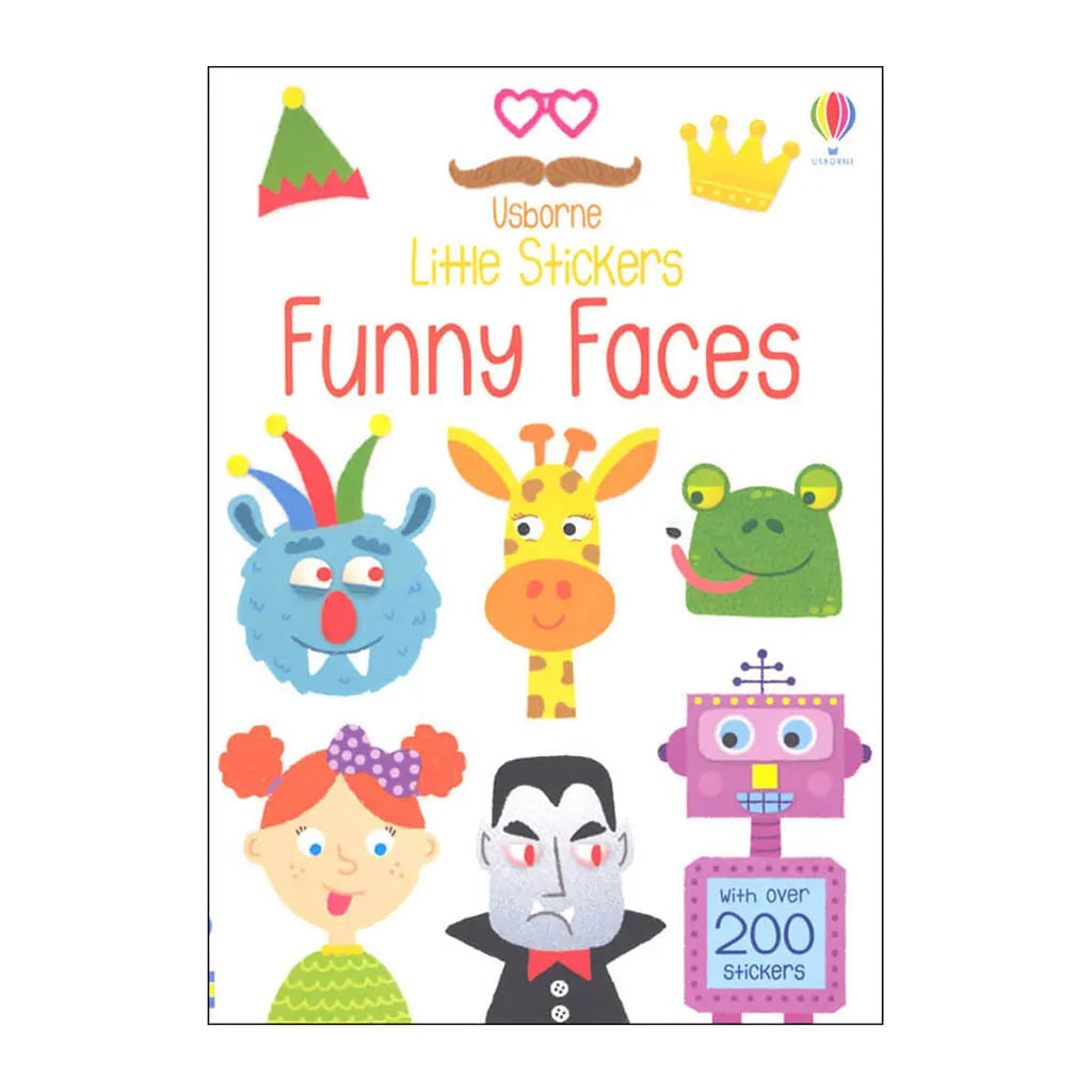 Little First Stickers Funny Faces