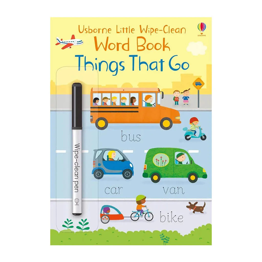 Little Wipe-Clean Word Book: Things That Go