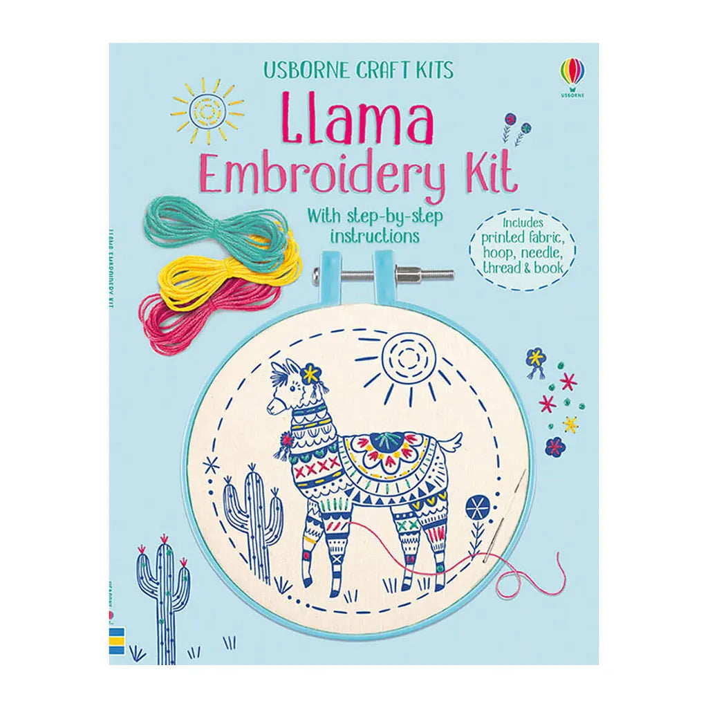 Embroidery Kit: Llama