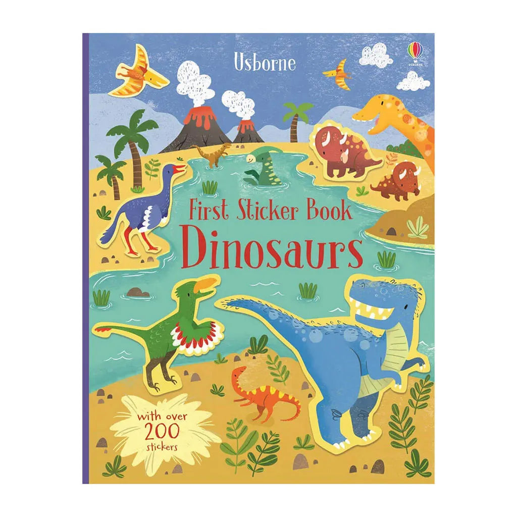 First Sticker Book Dinosaurs