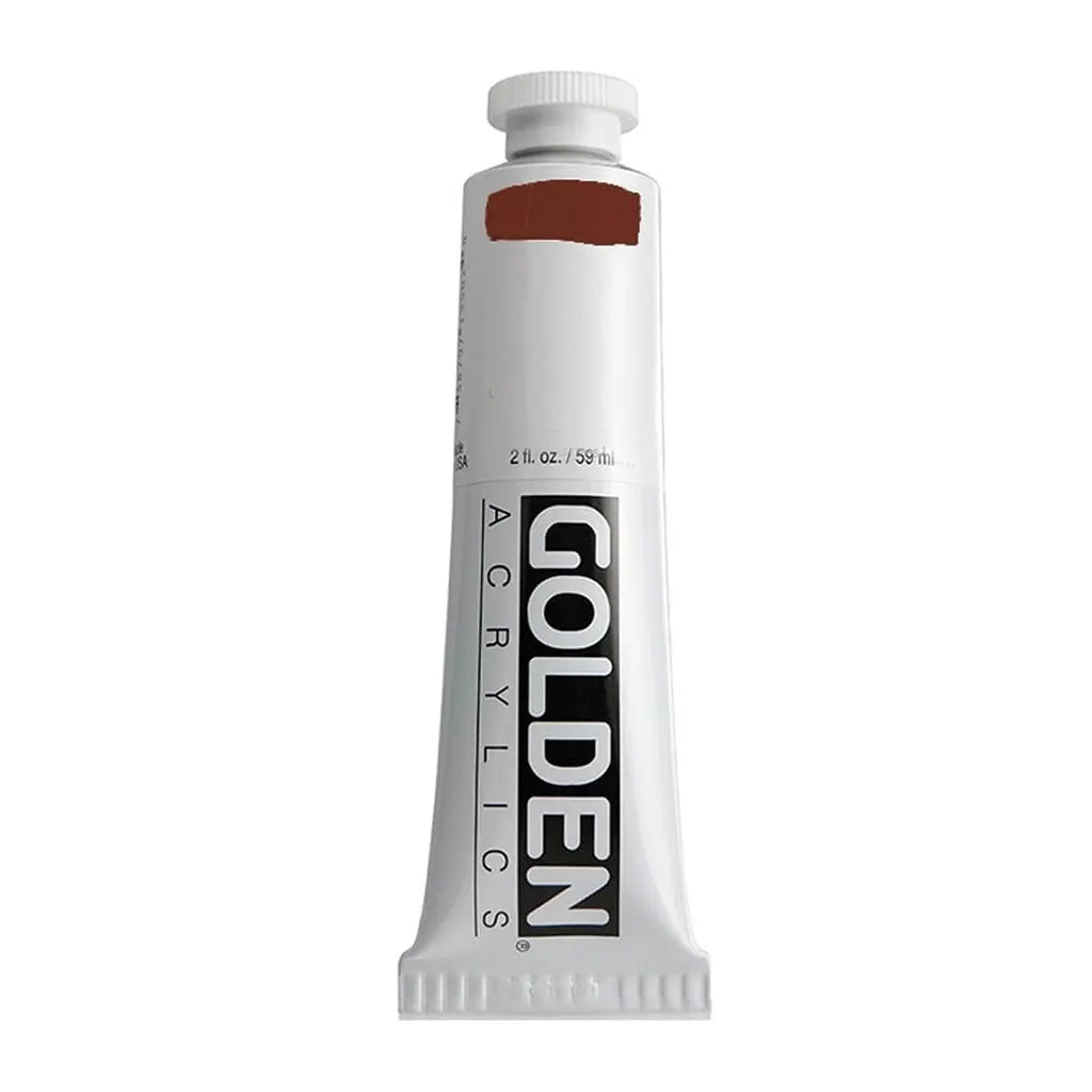 Golden Heavy Body Acrylic 5oz Transparent Red Iron Oxide S3