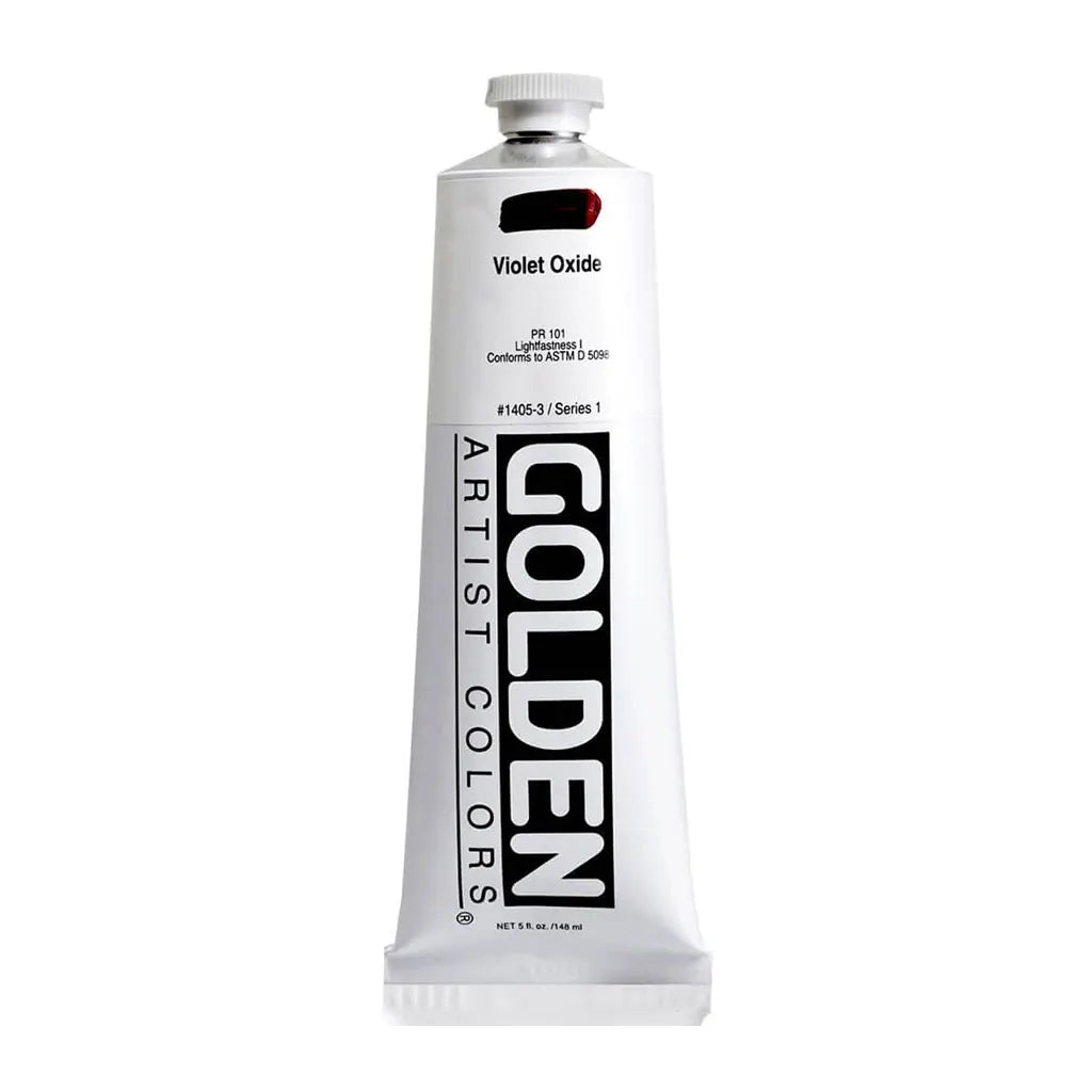 Golden Heavy Body Acrylic 5oz Violet Oxide S1
