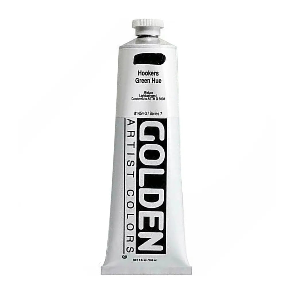 Golden Heavy Body Acrylic 5oz Hookers Green Hue S7
