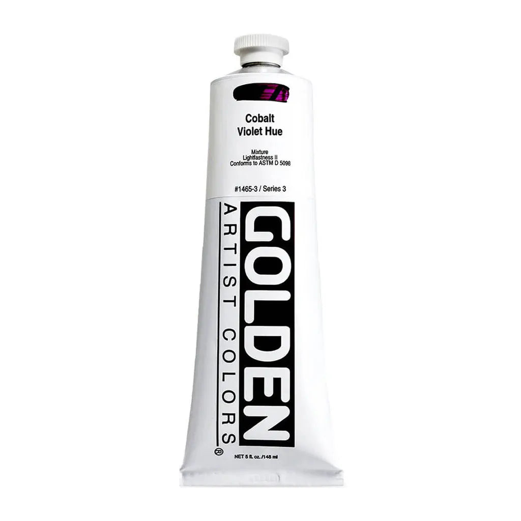 Golden Heavy Body Acrylic 5oz Cobalt Violet Hue S3