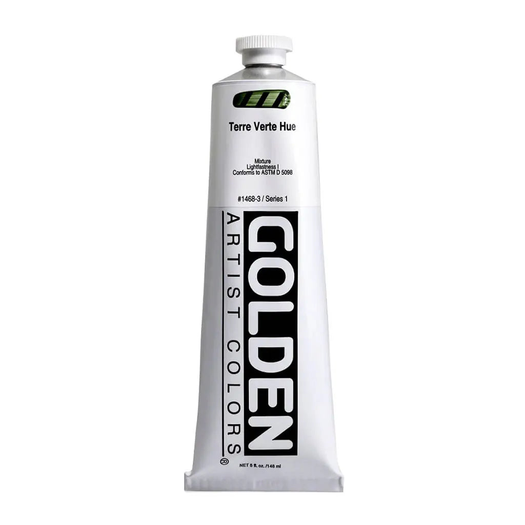 Golden Heavy Body Acrylic 5oz Terre Verte Hue S1