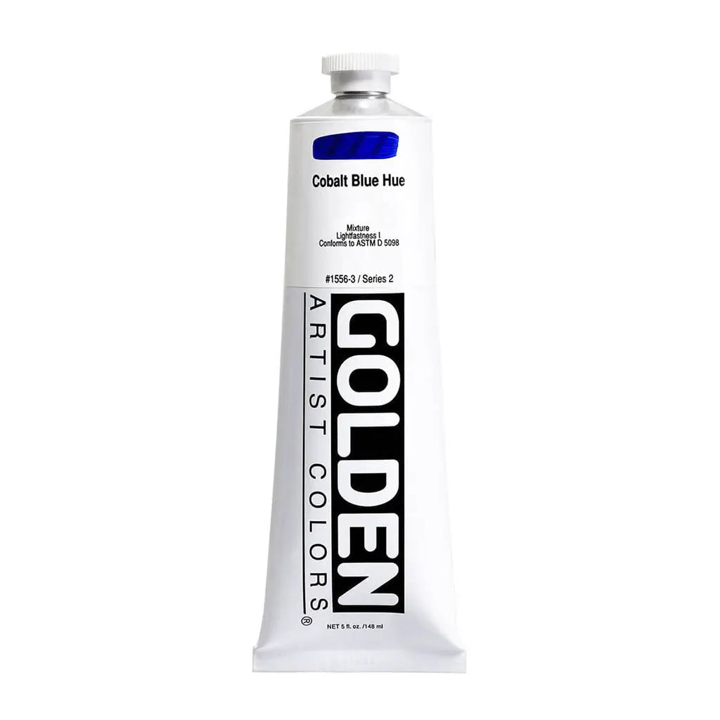 Golden Heavy Body Acrylic 5oz Cobalt Blue Hue S2