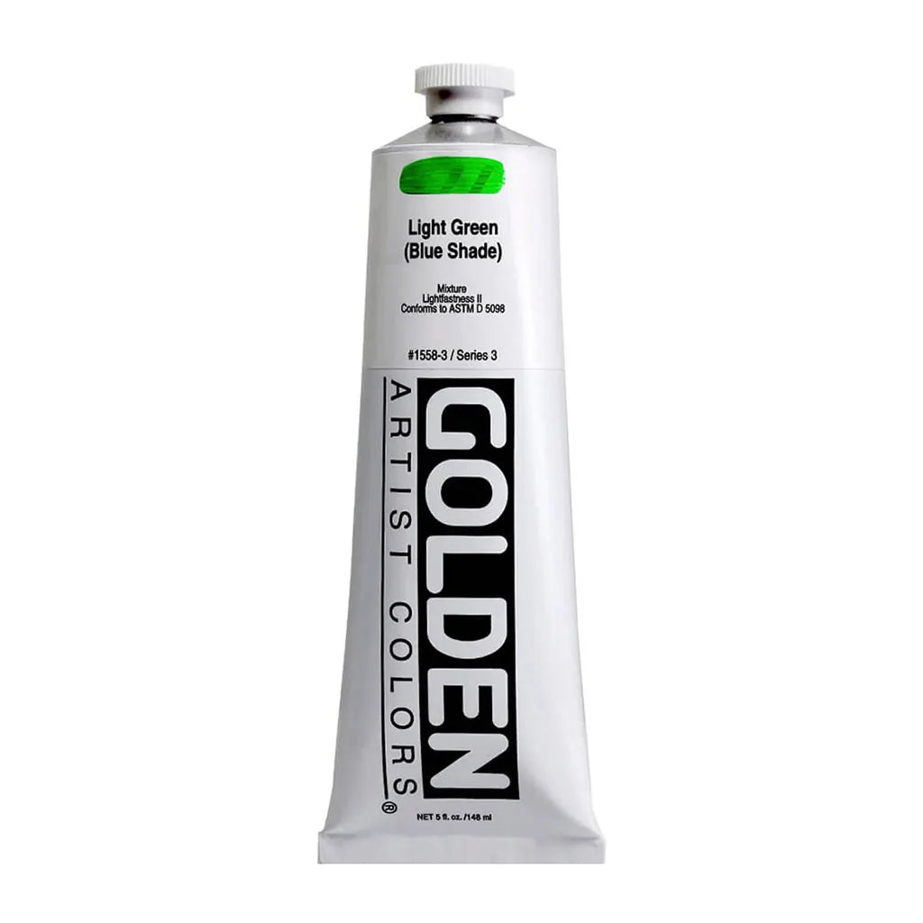 Golden Heavy Body Acrylic 5oz Light Green Blue Shade S3