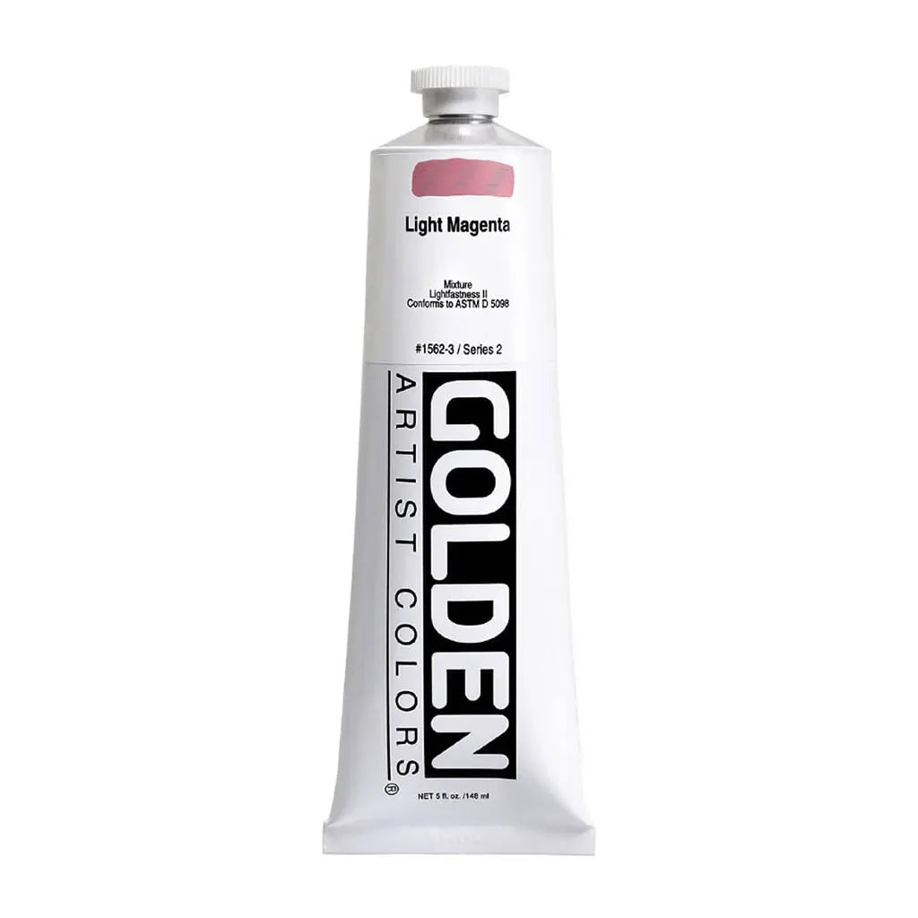 Golden Heavy Body Acrylic 5oz Light Magenta S2