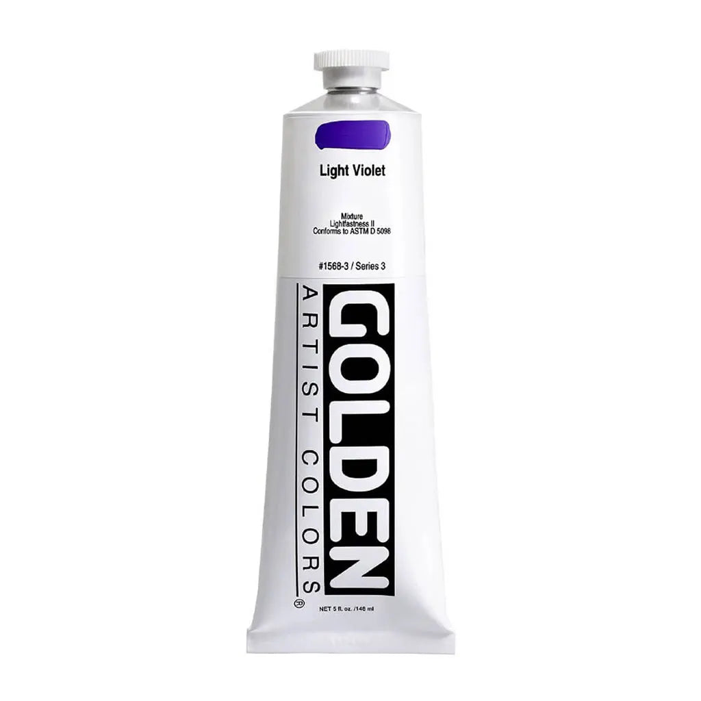 Golden Heavy Body Acrylic 5oz Light Violet S3