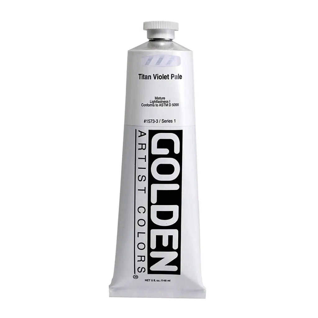 Golden Heavy Body Acrylic 5oz Titan Violet Pale S1