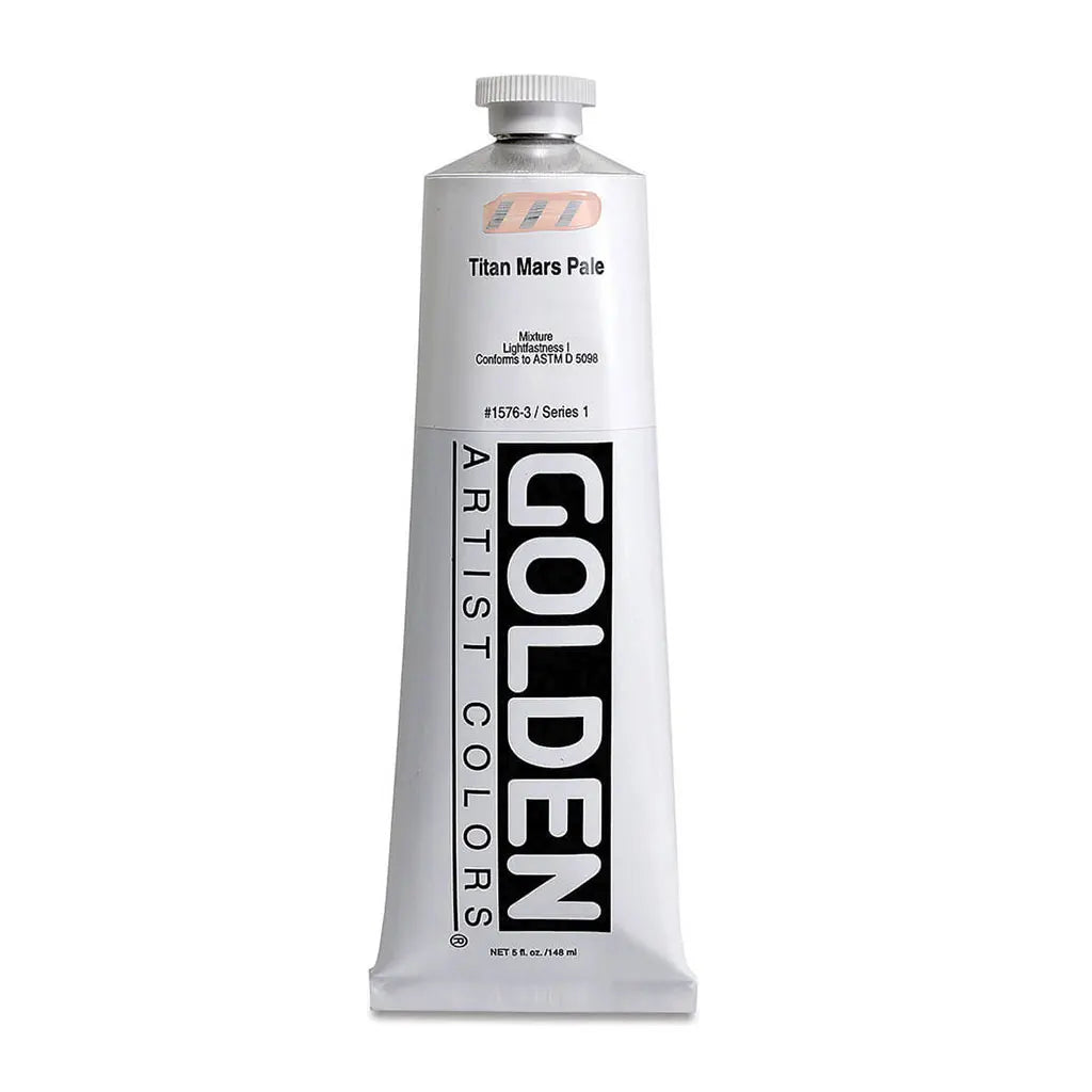 Golden Heavy Body Acrylic 5oz Titan Mars Pale S1