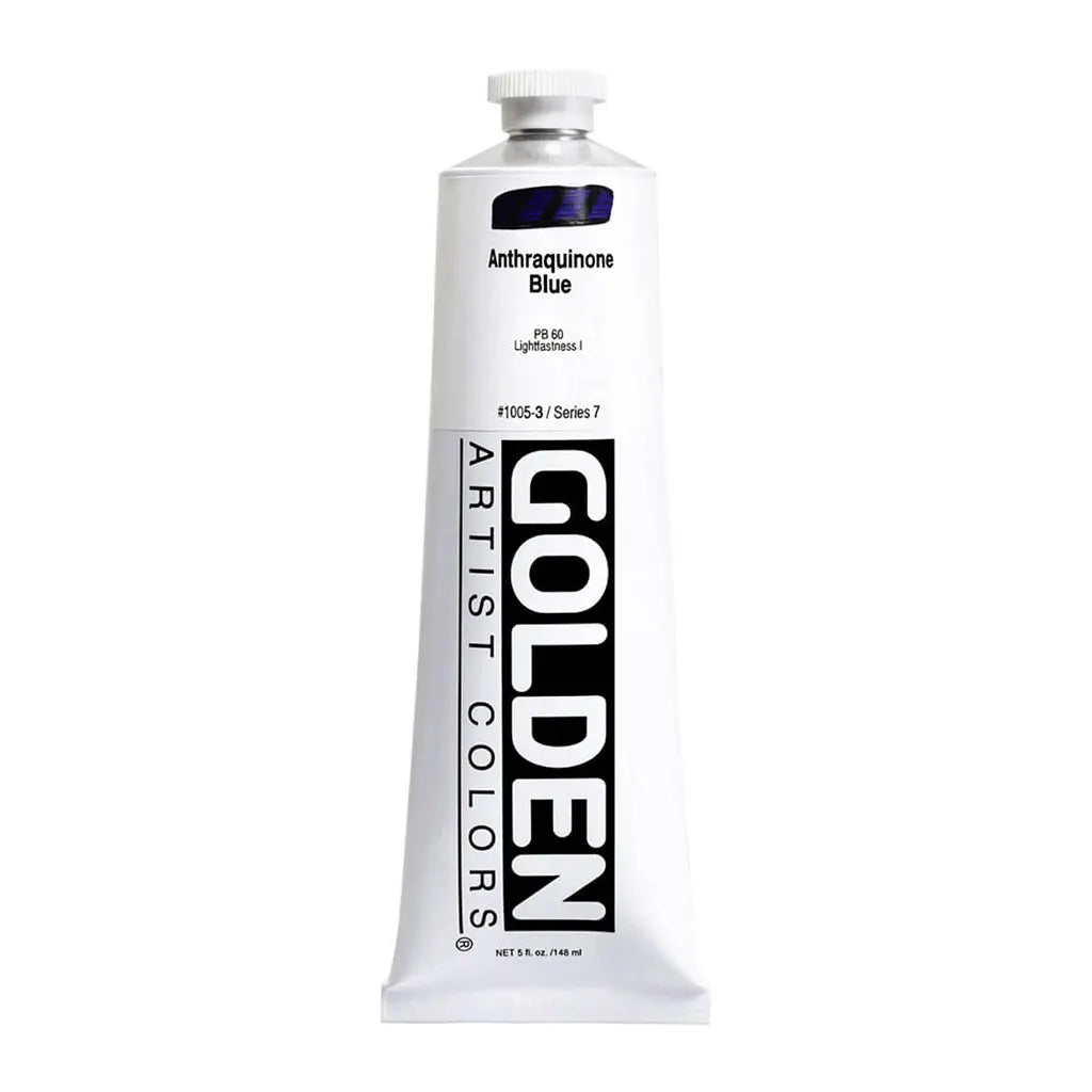 Golden Heavy Body Acrylic 5oz Anthraquinone Blue S7