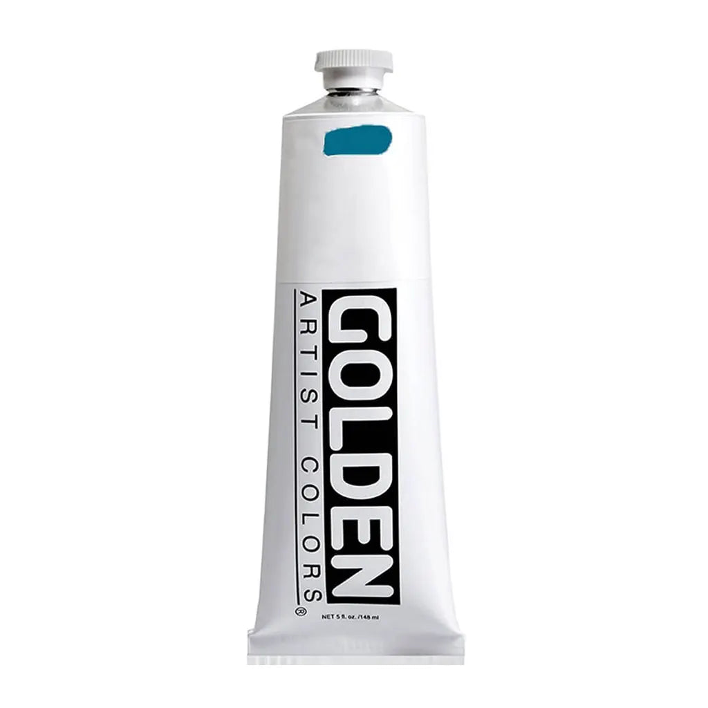 Golden Heavy Body Acrylic 5oz Cerulean Blue Deep S9