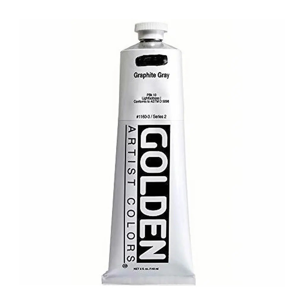 Golden Heavy Body Acrylic 5oz Graphite Gray S2