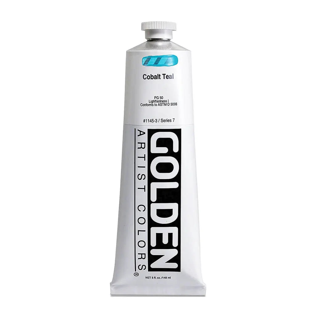 Golden Heavy Body Acrylic 5oz Cobalt Teal S7
