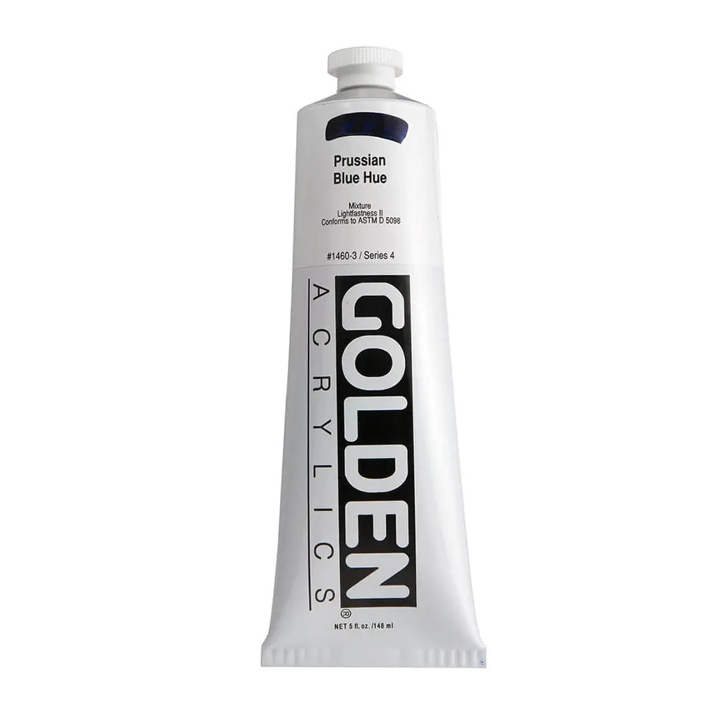 Golden Heavy Body Acrylic 5oz Prussian Blue Hue S4