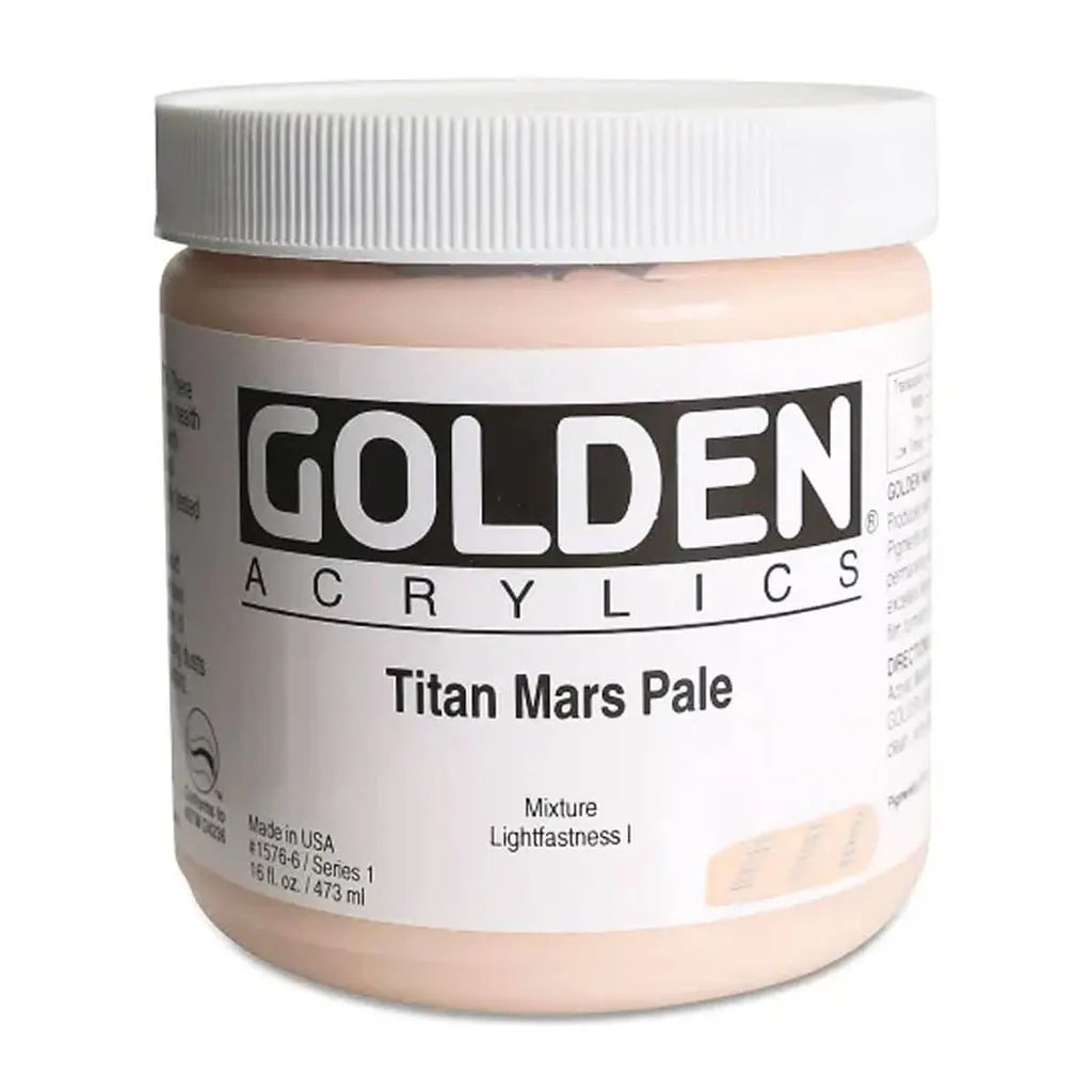 Golden Heavy Body Acrylic 16oz Titan Mars Pale S1