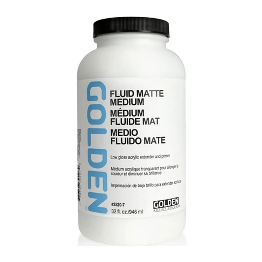 Golden Fluid Matte Medium