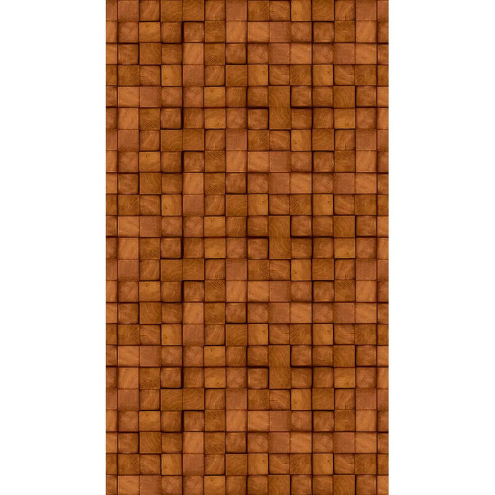 Photography Backdrop Paper, Wood Mosaic, 48in x 12ft, 1 Roll
