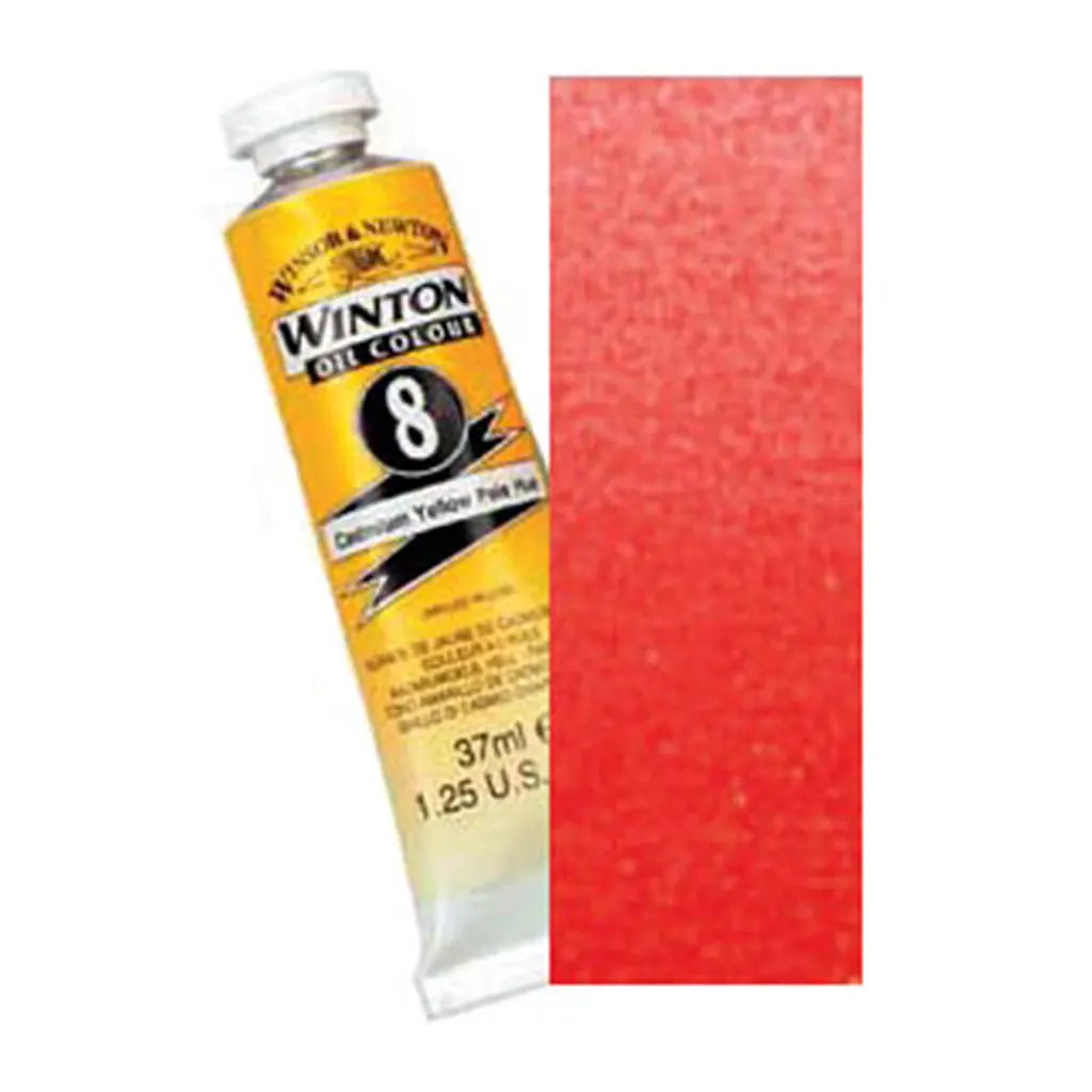 Winsor &amp; Newton Winton Oil Color 37ml Cadmium Red Deep Hue S1