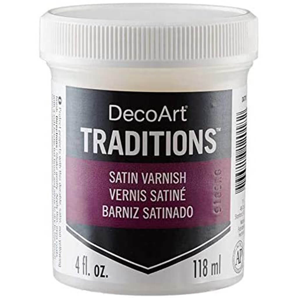 Traditions Artist Acrylic Satin Varnish 4oz, Clear