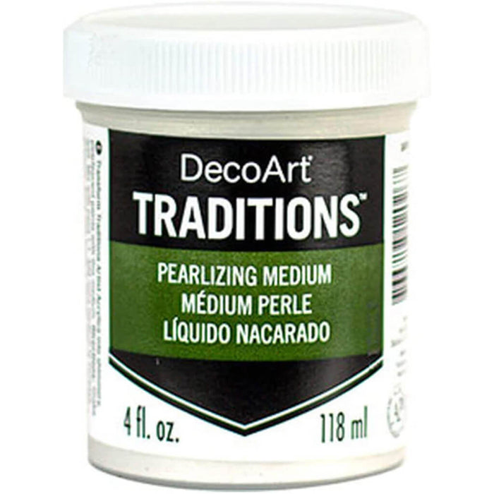 Decoart Traditions Artist Acrylic Modeling Paste 4oz, White