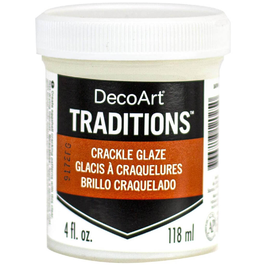 Decoart Traditions Artist Acrylic Crackle Glaze, 4oz