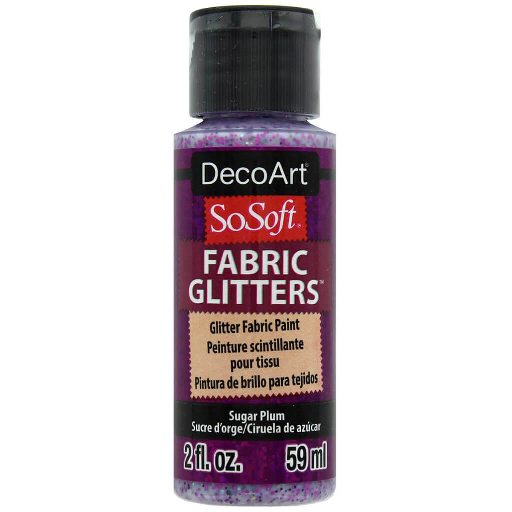 Sosoft Fabric Glitters 2oz