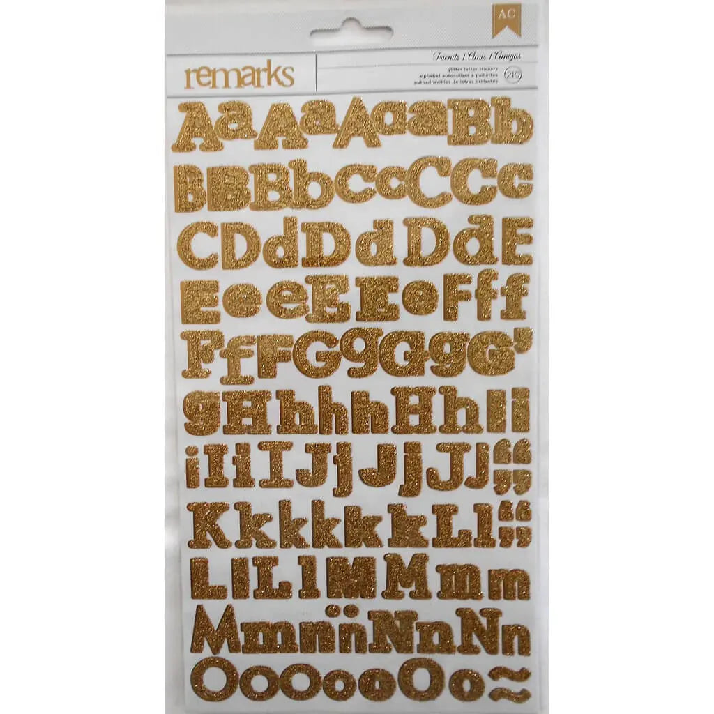 Bling Circus Alpha Sticker