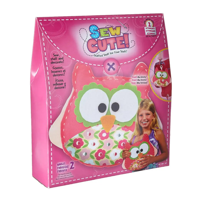 Sew Cute! Owl Felt Craft Kit Makes 2 Owl Projects