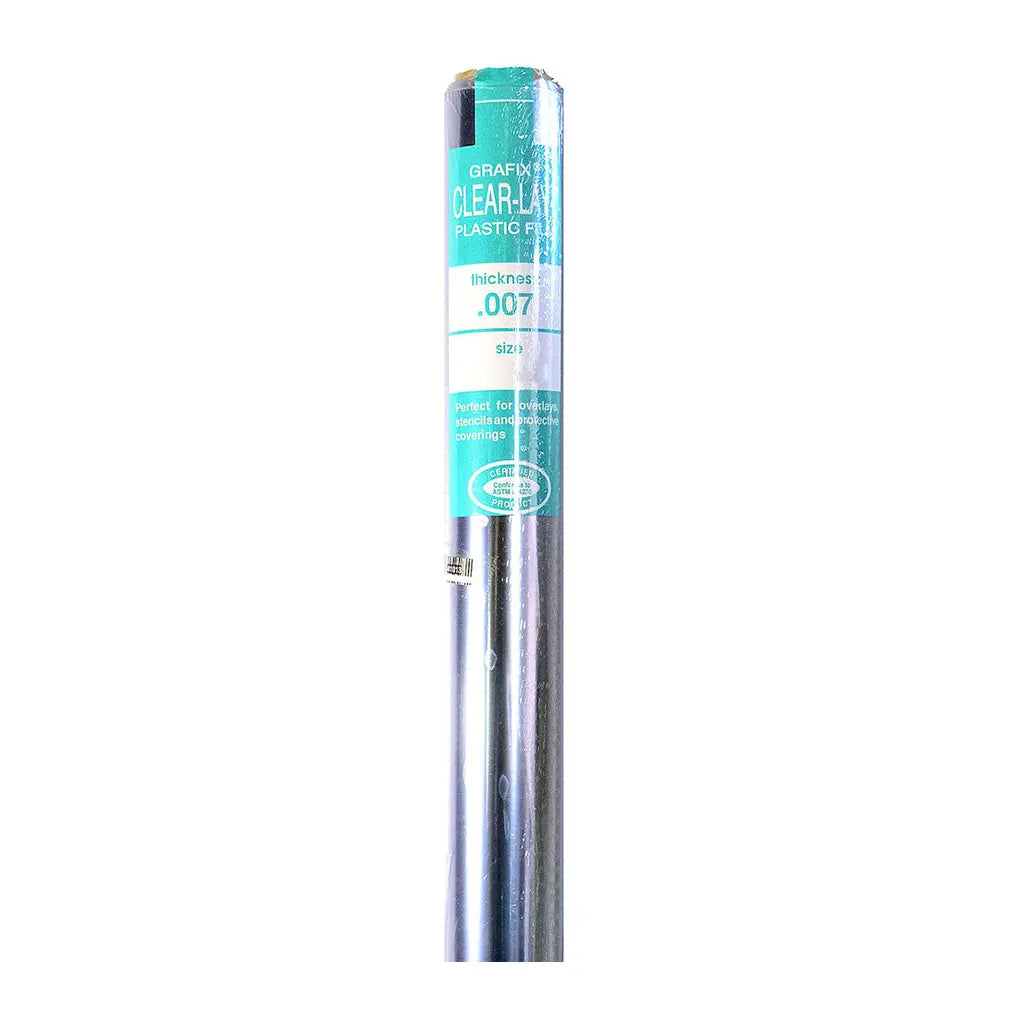 Grafix 007 Clear Lay Roll 52in x 12ft