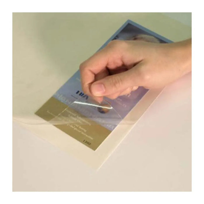 Grafix .005 Clear Pressure Sensitive Dura Lar Roll,  20in x 12ft