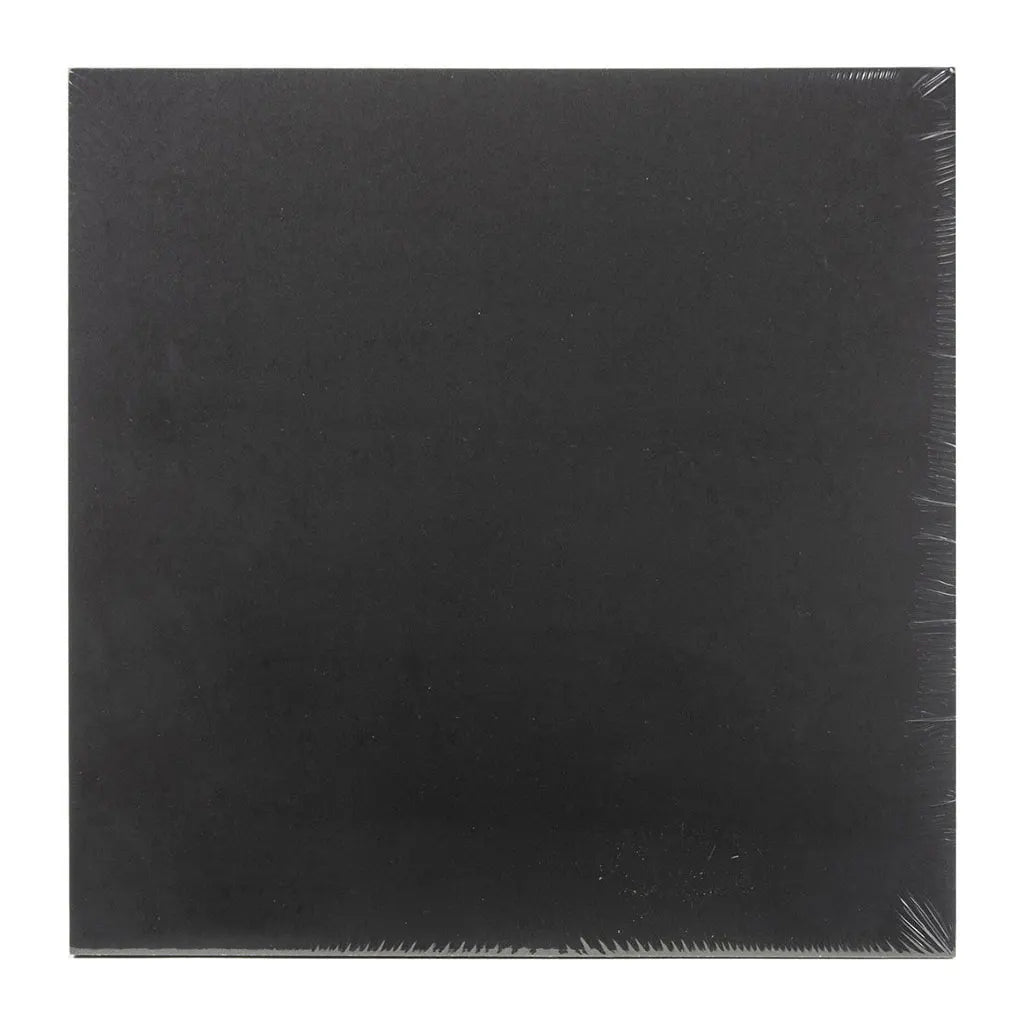 PK/25 MED BLACK CHIPBRD 12X12&quot;