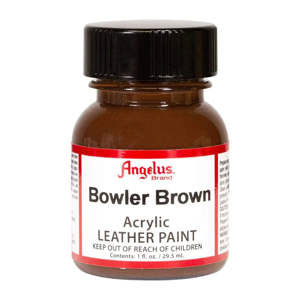 Angelus Acrylic Leather Paint 1oz Bowler Brown