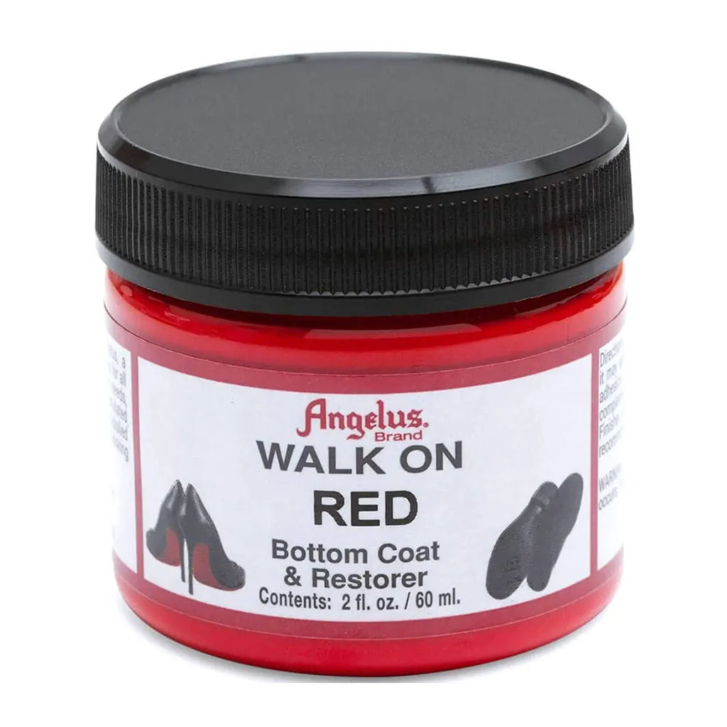 Angelus Acrylic Leather Paint 1oz Walk on Black