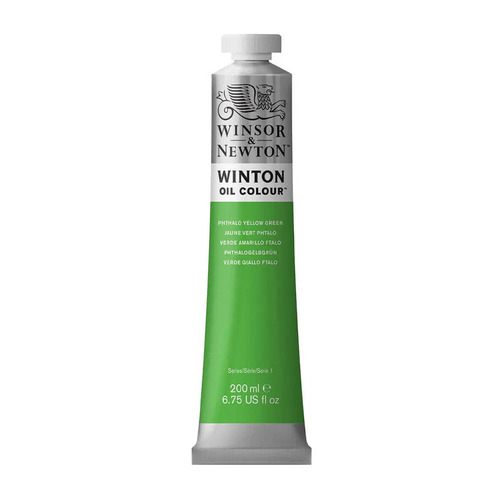 Winsor & Newton Winton Oil Color 200ml Phthalo Yellow Green S1